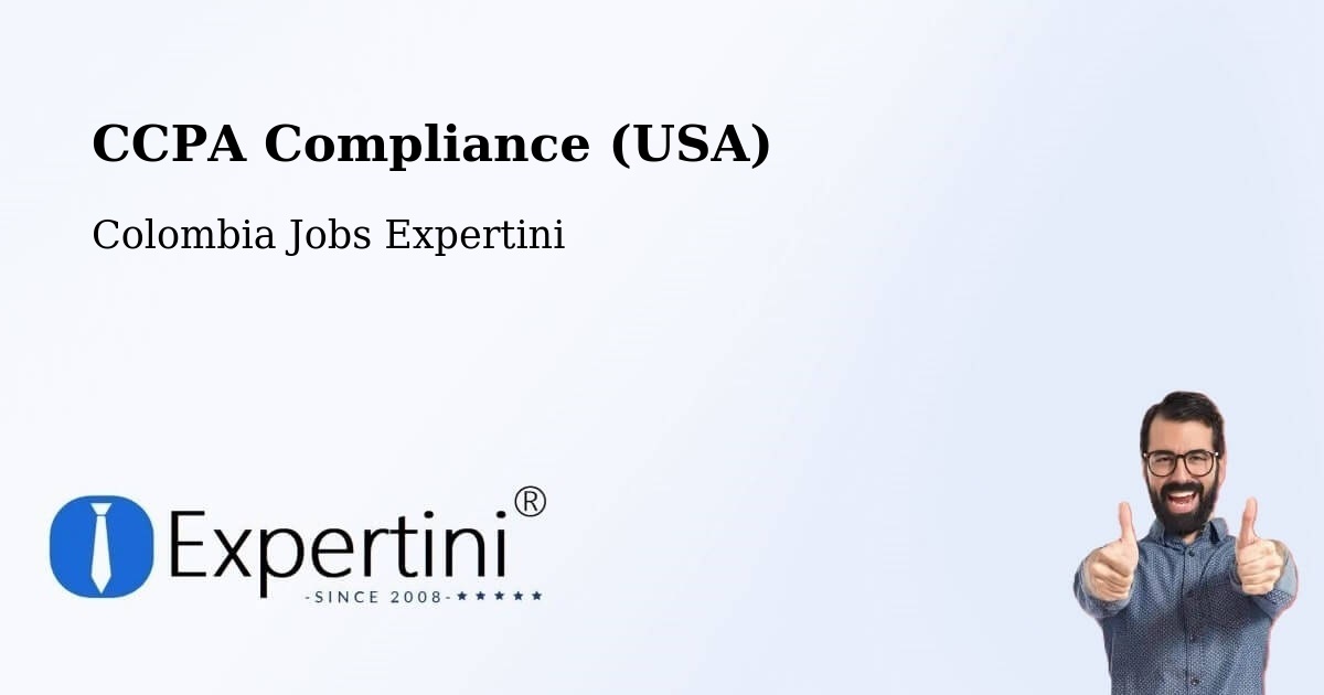 CCPA Privacy Rights & Compliance Notice – Espinal - Colombia Jobs Expertini
